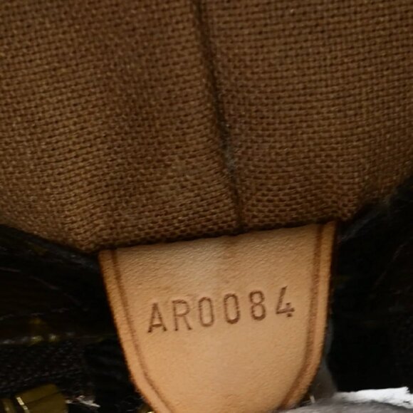 LOUIS VUITTON Cabas Mezzo Shoulder Bag Monogram Leather Brown - Picture 2 of 16